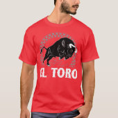 ElトロBullメキシコ文化スペイン人のTシャツ Tシャツ (正面)