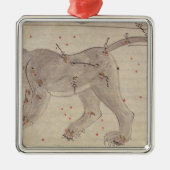 Elフセインの後の星の本からの大熊座、 メタルオーナメント (正面)