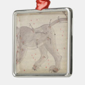 Elフセインの後の星の本からの大熊座、 メタルオーナメント (左)