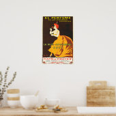 EL香水ラバラジャックミノーコティパリアールデコ ポスター (キッチン)