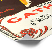 EL香水ラバラジャックミノーコティパリアールデコ ポスター (角)