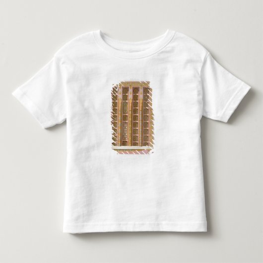El-のモスクからの壮大な天井の詳細 トドラーTシャツ (正面)