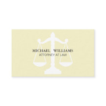 El Abogado Elegante Limpia Clásico Nata Simple Ley