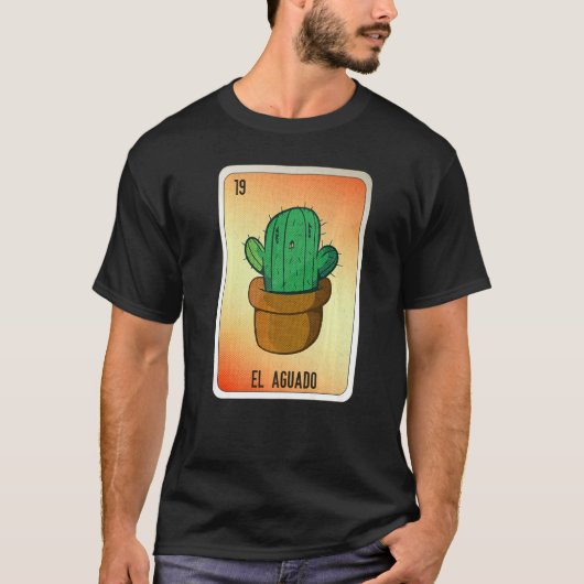 EL Aguado Mexican Slang Lottery Bingo Cards   Tシャツ (正面)