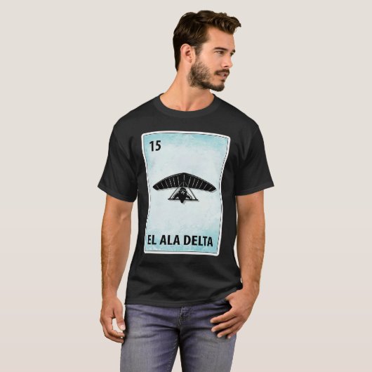 El Ala Delta Mexican Hang Gliding Cards Tシャツ (正面フル)