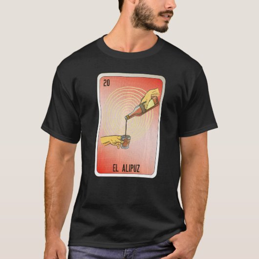 El Alipuz Mexican Slang Lottery Bingo Cards   Tシャツ (正面)