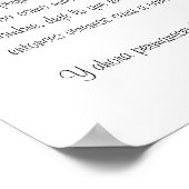 El Amor 1 Corintios 13ポスター ポスター (角)