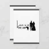 El amor de pareja de perros está en el aire (正面/裏面)