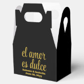 El amor es dulceウェディングレセプショントリートfor guest フェイバーボックス (オープン)