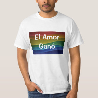 El Amor Ganó -人 Tシャツ