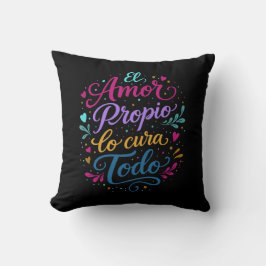 El amor propio lo cura todo クッション