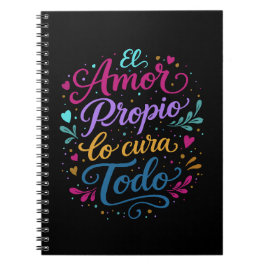 El amor propio lo cura todo ノートブック