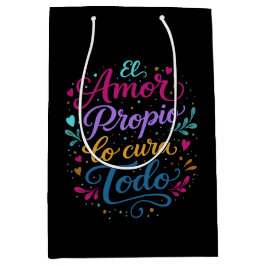 El amor propio lo cura todo ミディアムペーパーバッグ