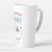 │El amor y los postres カフェラテマグ (右アングル)