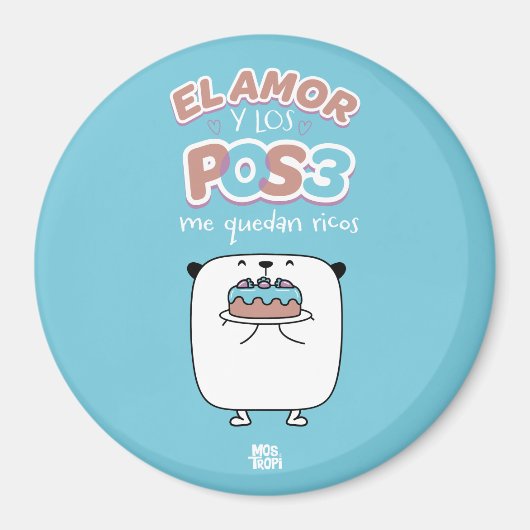 │El amor y los postres マグネット (正面)