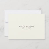 El Arco Cabo San Lucas Kindly Reply QR Code 出欠カード (裏面)