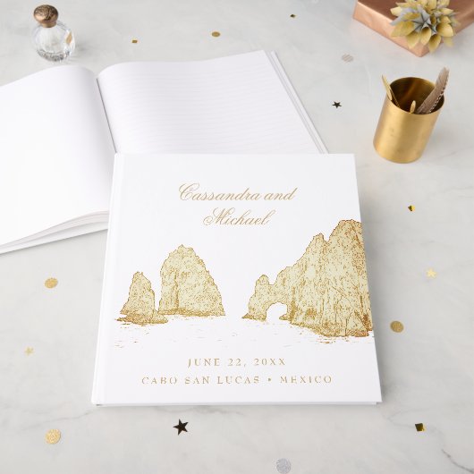 El Arco |  Cabo San Lucas MEXICO ゲストブック (正面見開き)