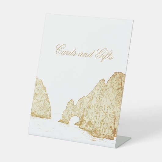 El Arco |  Cabo San Lucas MEXICO  台座サイン (正面)