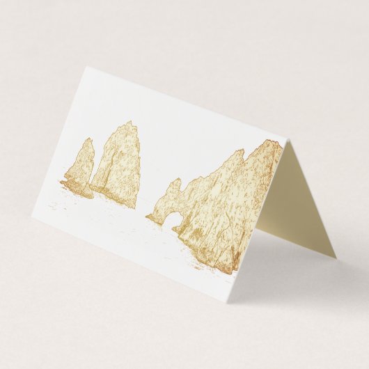 El Arco |  Cabo San Lucas MEXICO 名刺 (正面)