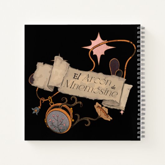 El arcón de Mnemósine ノートブック (裏面)