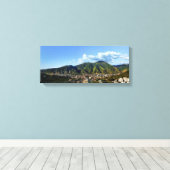 El Avila de día - panorama full alta resolución キャンバスプリント (インサイチュ (ウッドフロア))