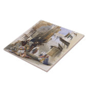 El Azhar、壮大なカイロのパブに導く通り。 1846年 タイル (側面)