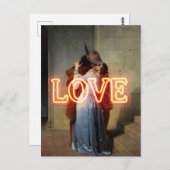 El Bacio Remix – Neon “LOVE” Wall Art & Merch ポストカード (正面/裏面)