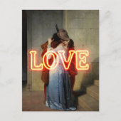 El Bacio Remix – Neon “LOVE” Wall Art & Merch ポストカード (正面)