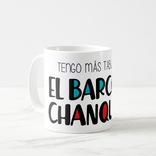 El barco de Chanquete コーヒーマグカップ (正面左)