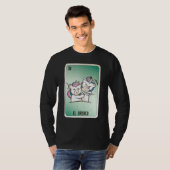 El Bronco Mexican Slang Lottery Bingo Cards Tシャツ (正面フル)