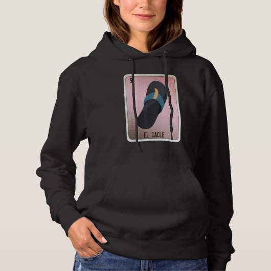 El Cacle Mexican Slang Lottery Bingo Cards パーカ (正面)