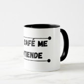 El Café Me Entiende - Diseño para Verdaderos Cafe マグカップ (正面右)
