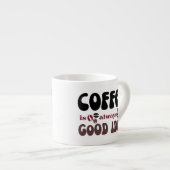 El café siempre es una buena idea エスプレッソカップ (正面右)