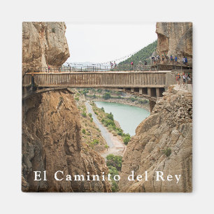 El Caminito del Rey。 眺め2 マグネット