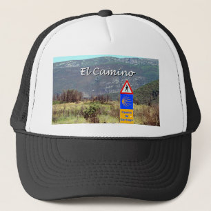 El Camino deサンティアゴの印(キャプション) キャップ