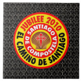 El Camino deサンティアゴ2010年 タイル (正面)