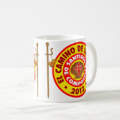 El Camino Deサンティアゴ2012年 コーヒーマグカップ (正面右)