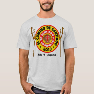 El Camino deサンティアゴ2012年 Tシャツ