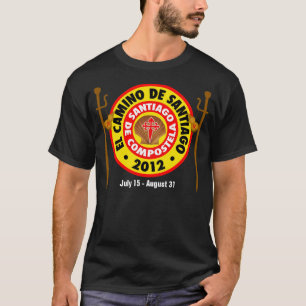El Camino deサンティアゴ2012年 Tシャツ