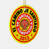 El Camino Deサンティアゴ2013年 セラミックオーナメント (右)
