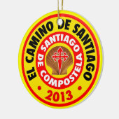 El Camino Deサンティアゴ2013年 セラミックオーナメント (左)