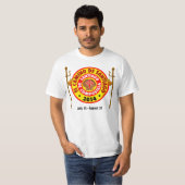 El Camino deサンティアゴ2014年 Tシャツ (正面フル)