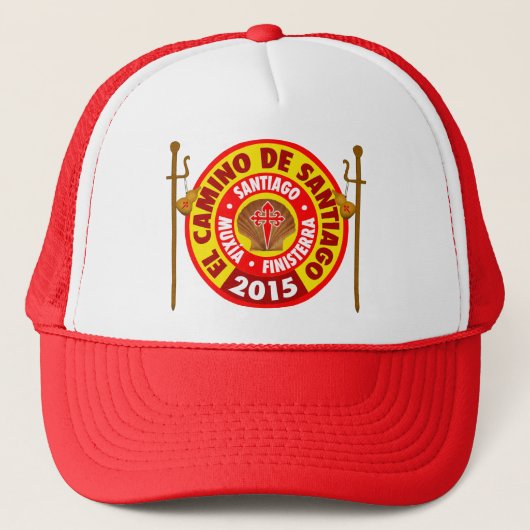 El Camino Deサンティアゴ2015年 キャップ (正面)