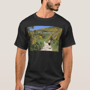 El Camino deサンティアゴ・デ・コンポステーラ、スペインの道 Tシャツ