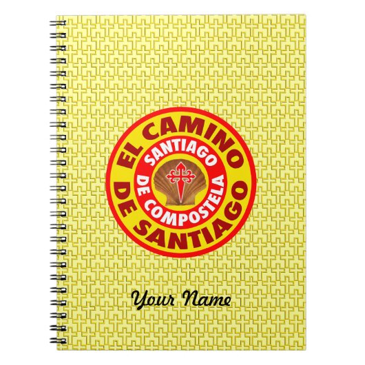 El Camino deサンティアゴ ノートブック (正面)