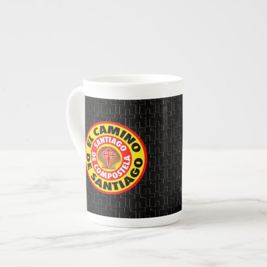 El Camino Deサンティアゴ ボーンチャイナマグカップ (正面左)