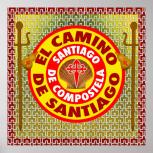 El Camino Deサンティアゴ ポスター