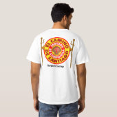 El Camino Deサンティアゴ Tシャツ (裏面フル)