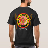 El Camino Deサンティアゴ Tシャツ (裏面)
