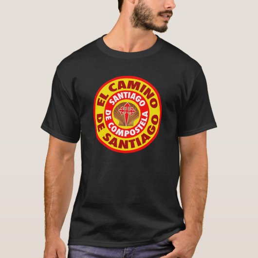 El Camino Deサンティアゴ Tシャツ (正面)